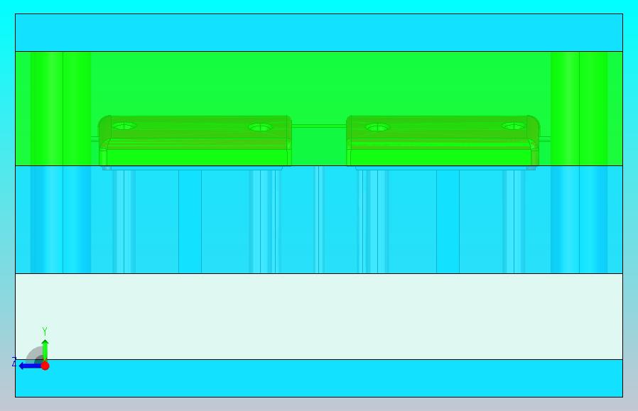 空调盖板零件模具设计