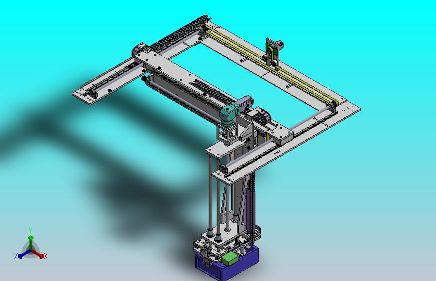 同步带传动的移载机构