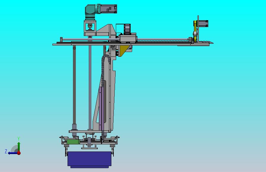 同步带传动的移载机构