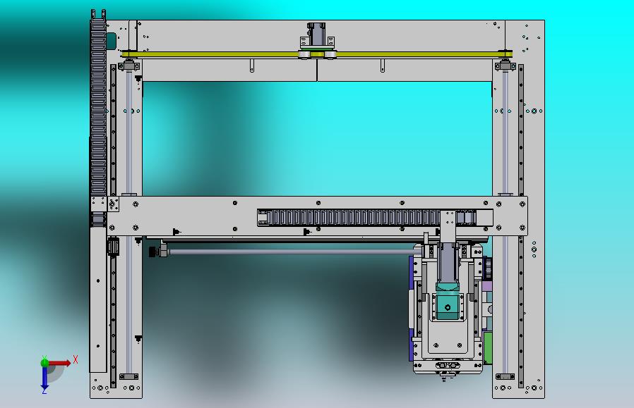 同步带传动的移载机构