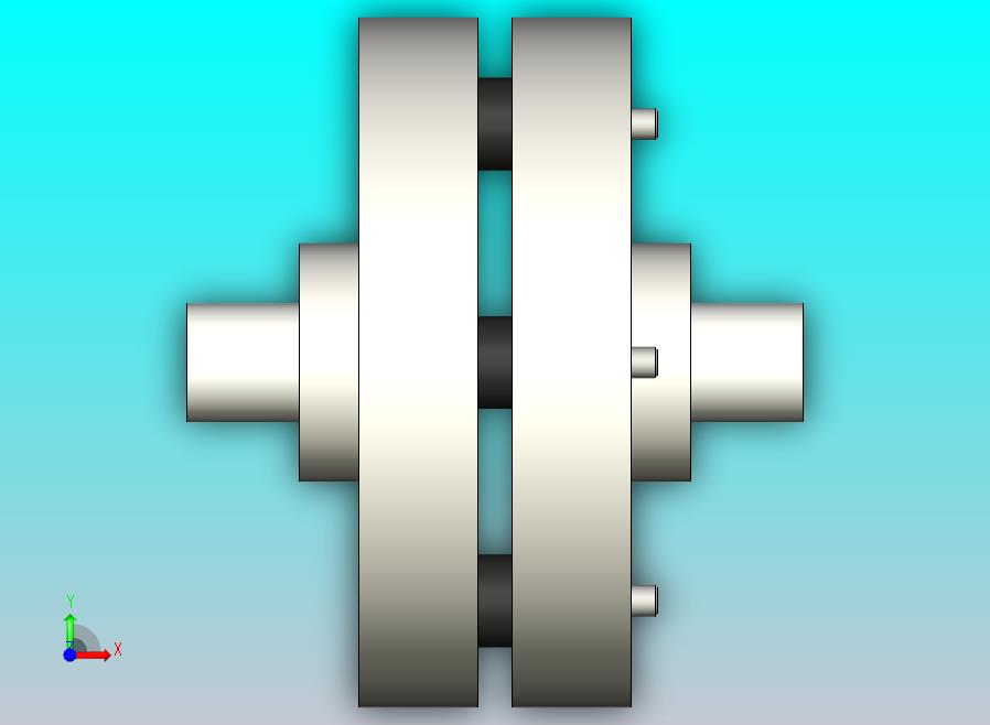 弹性法兰联轴器 (1)