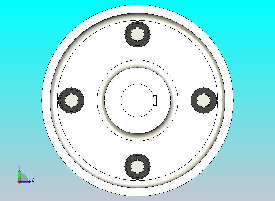 弹性法兰联轴器 (1)