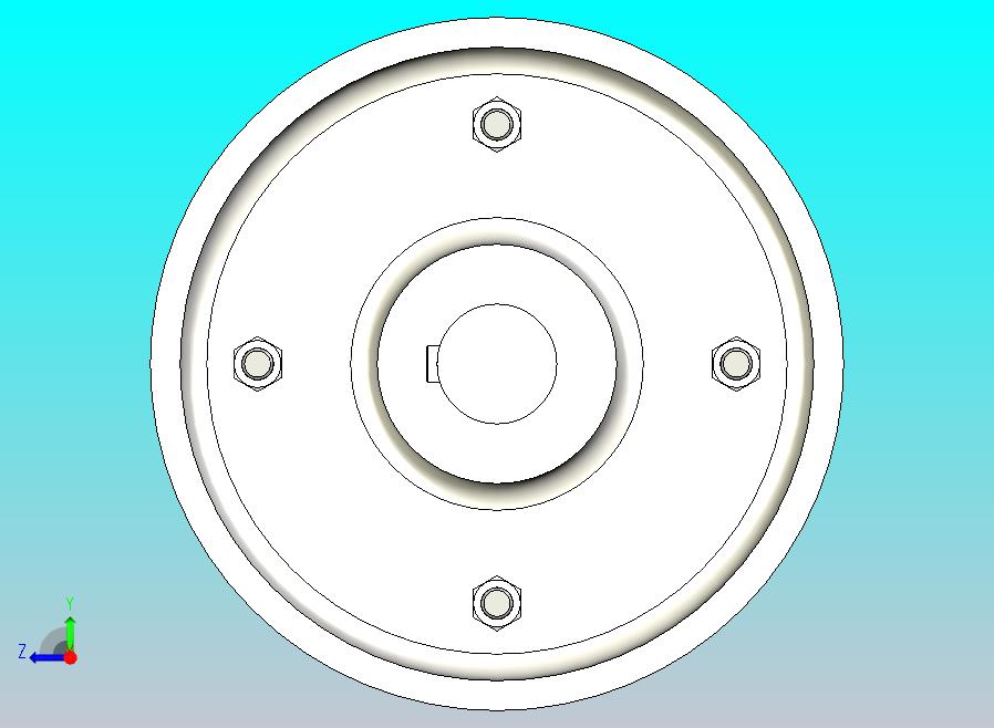 弹性法兰联轴器 (1)