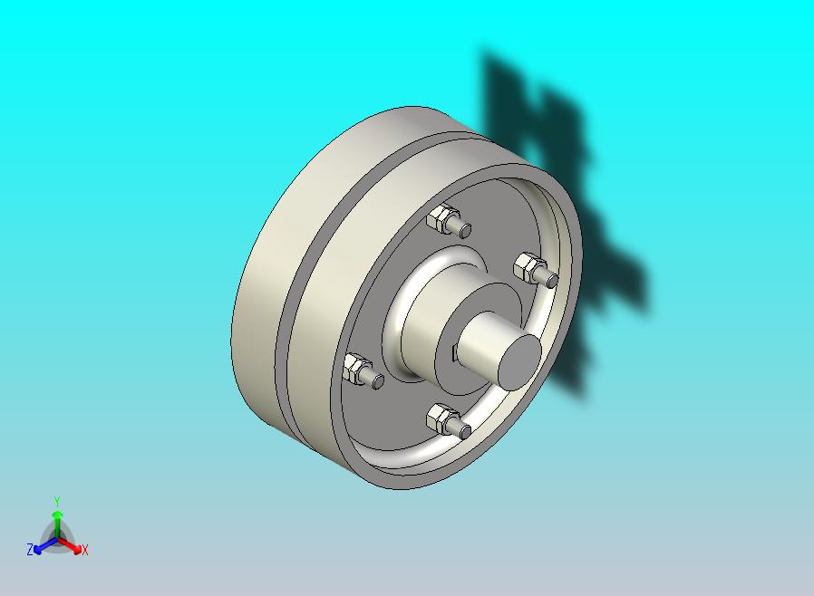 弹性法兰联轴器 (1)