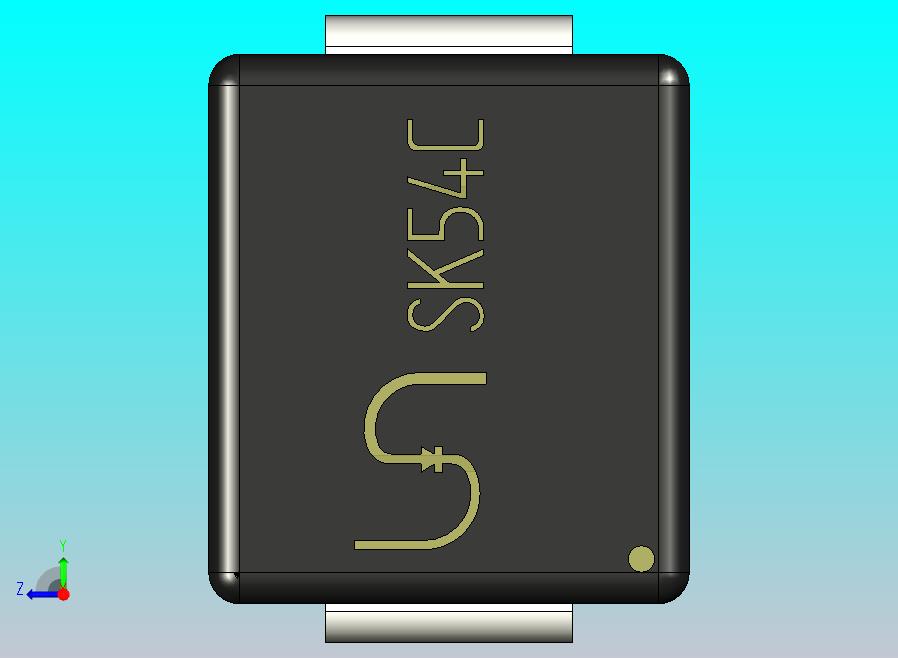 二极管肖特基贴片SK54C