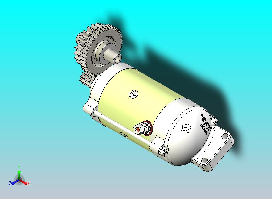 铃木 GT750 起动机