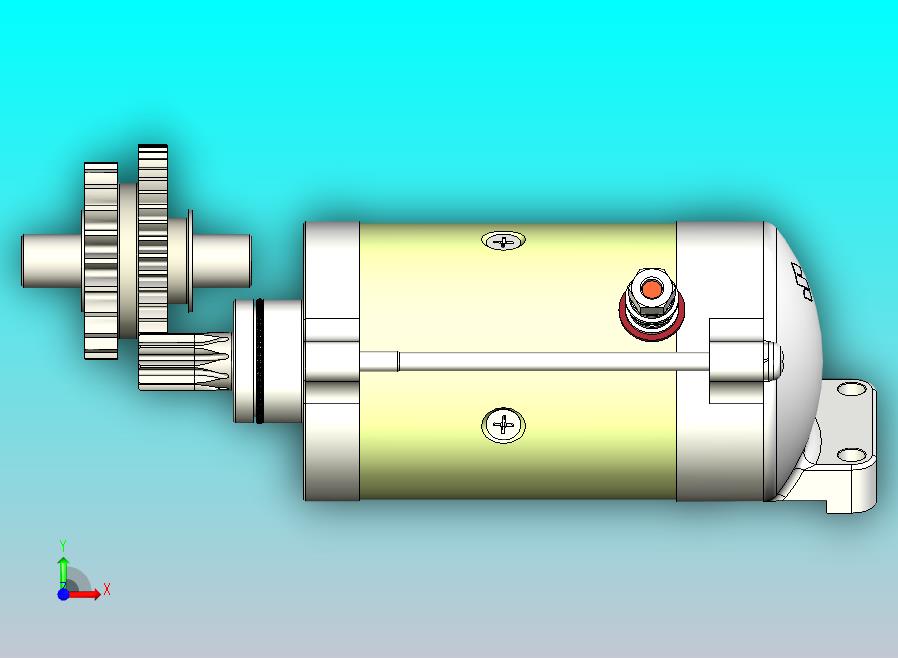 铃木 GT750 起动机
