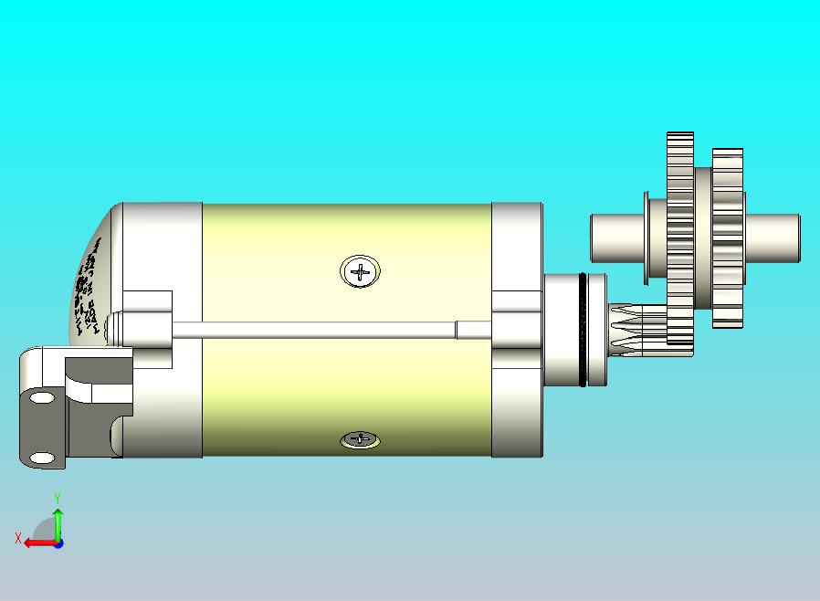 铃木 GT750 起动机