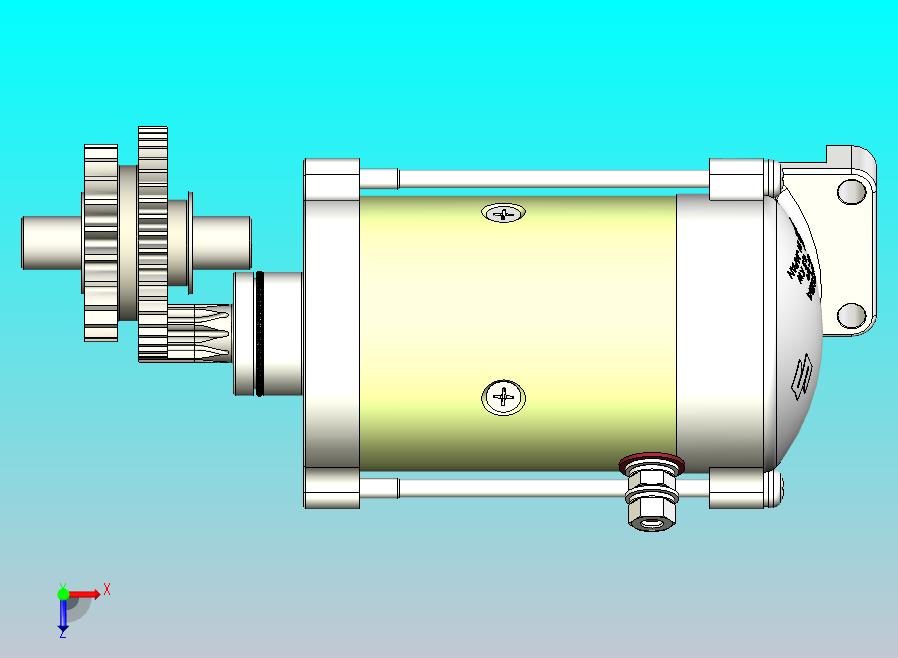 铃木 GT750 起动机