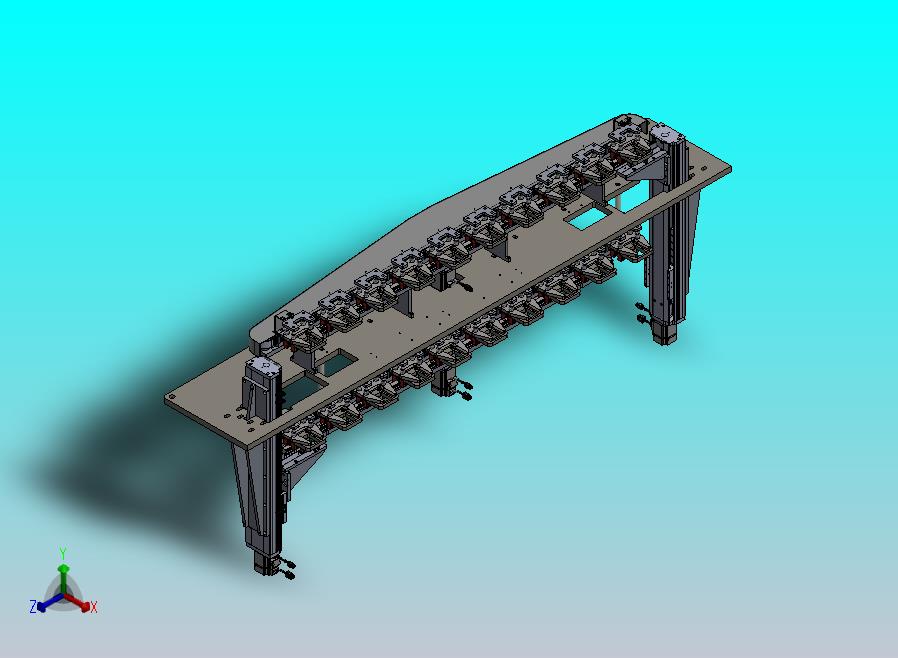 同步带传动的治具回流机构