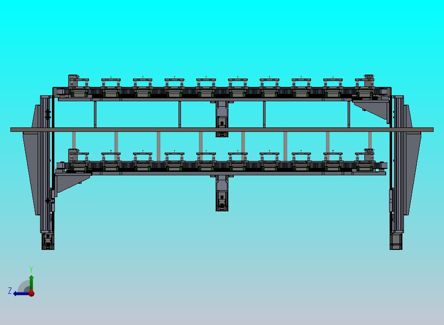 同步带传动的治具回流机构