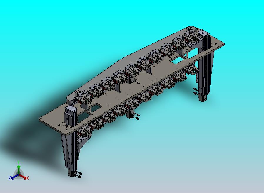 同步带传动的治具回流机构