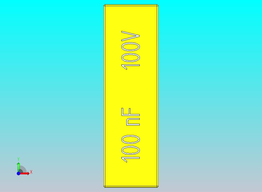 电容器 0.1uF，100V