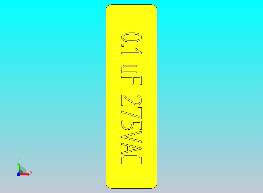 电容器 0.1uF，X2