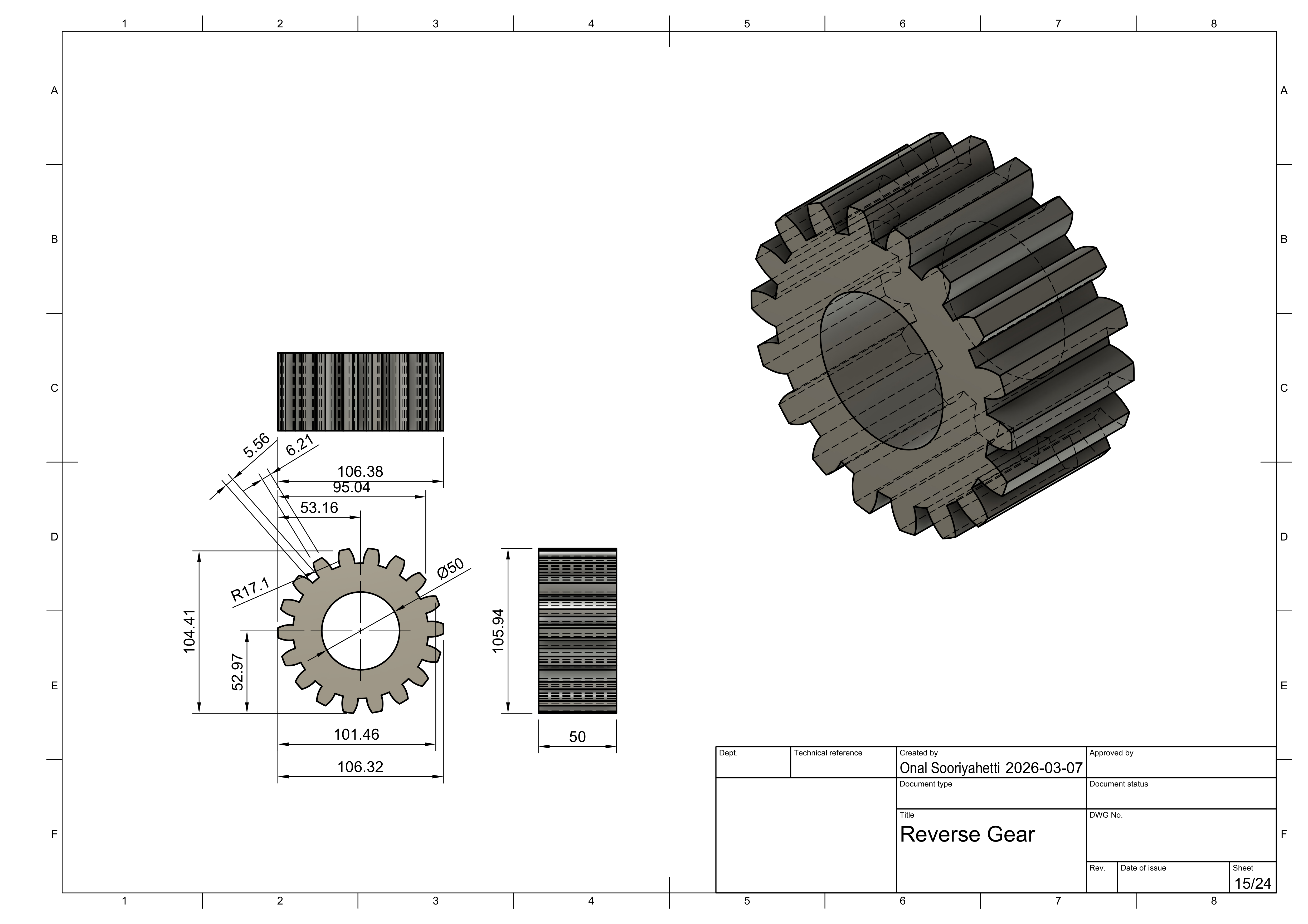 手动变速器型号