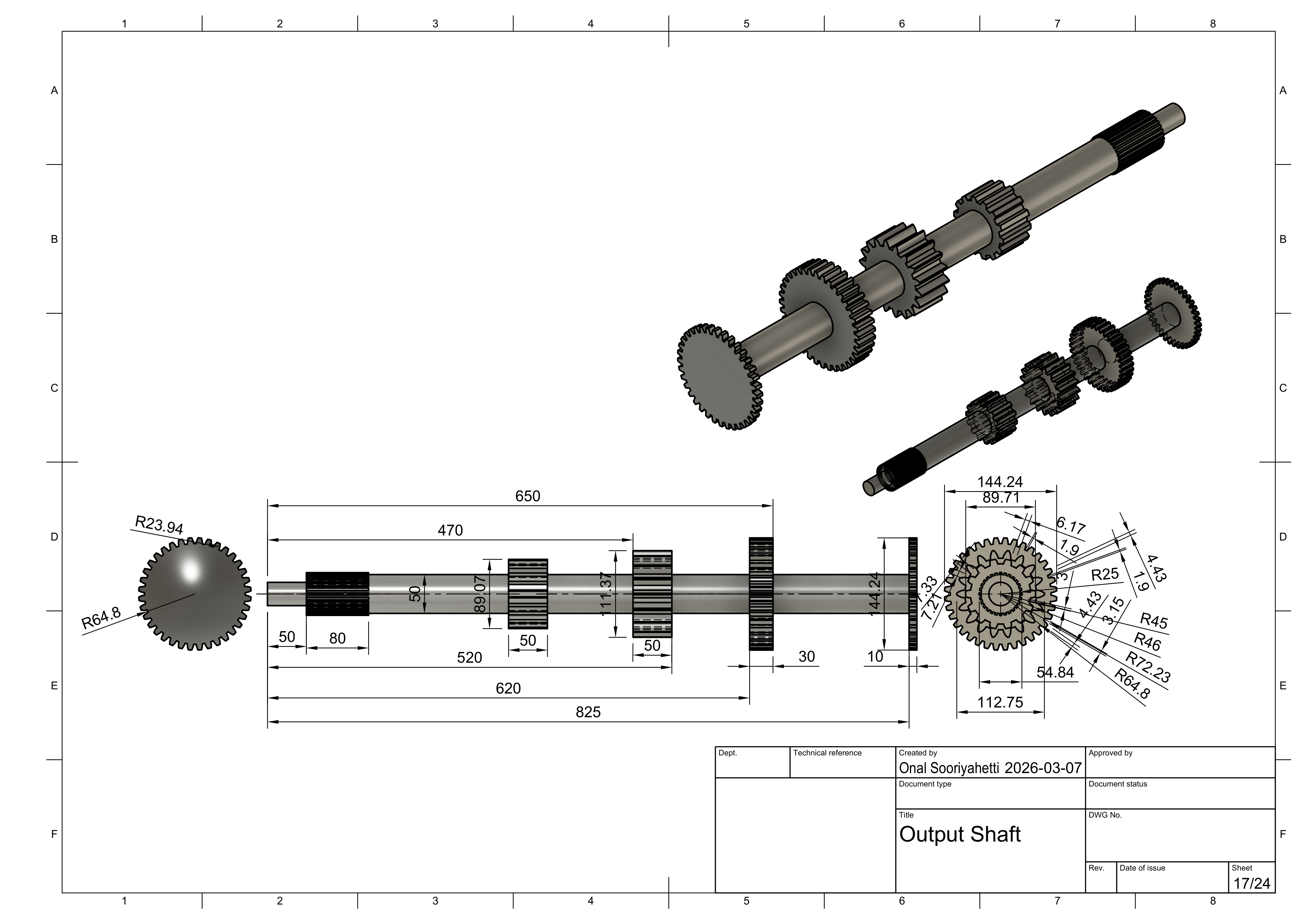 手动变速器型号