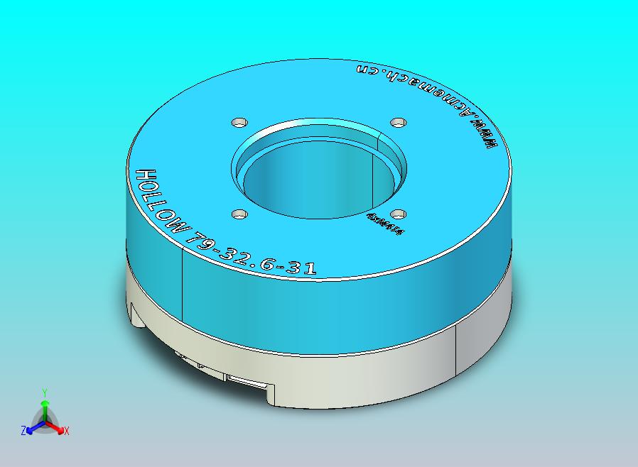 空心轴伺服电机