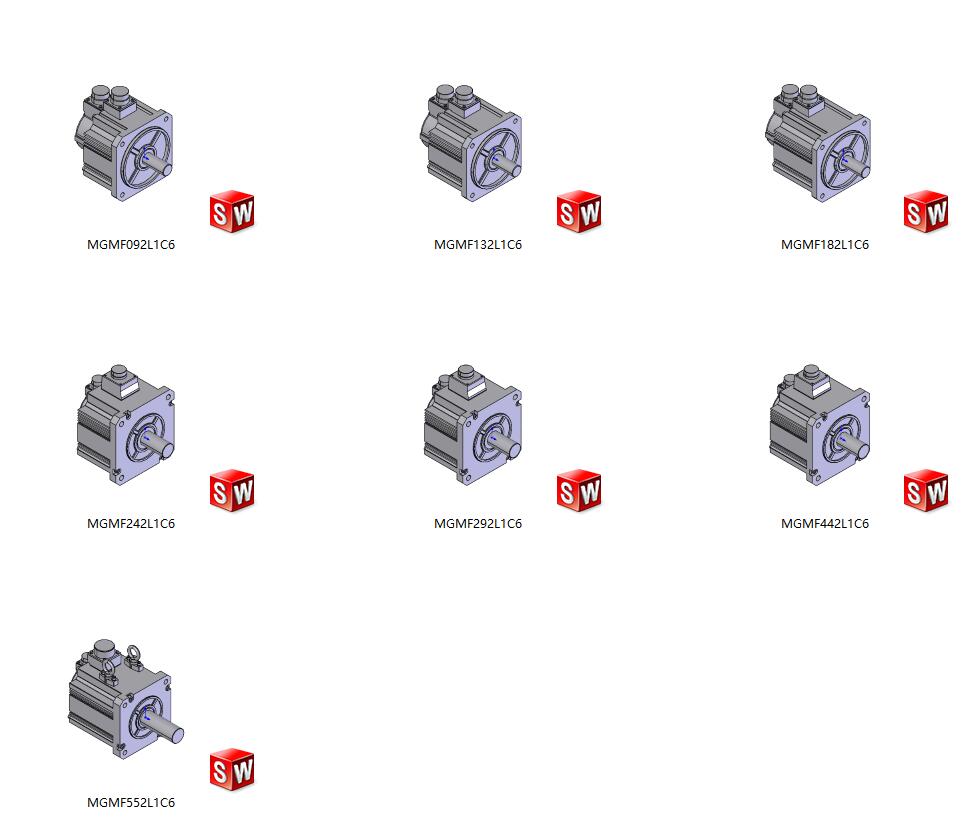 【】MGMF伺服电机7种
