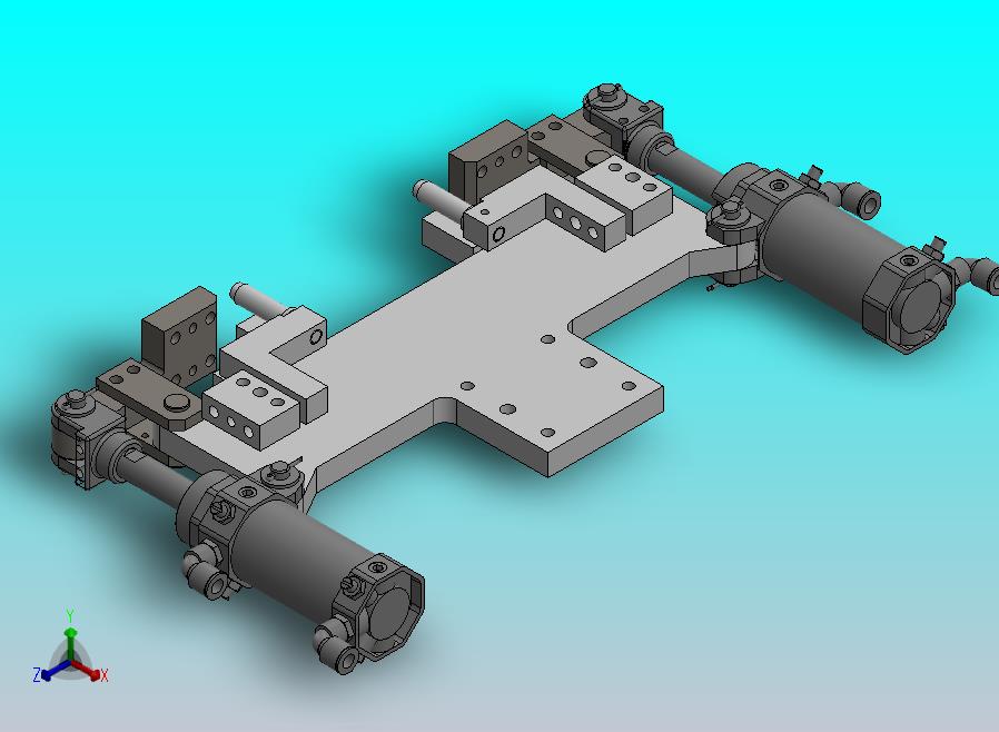 连杆原理的压紧机构