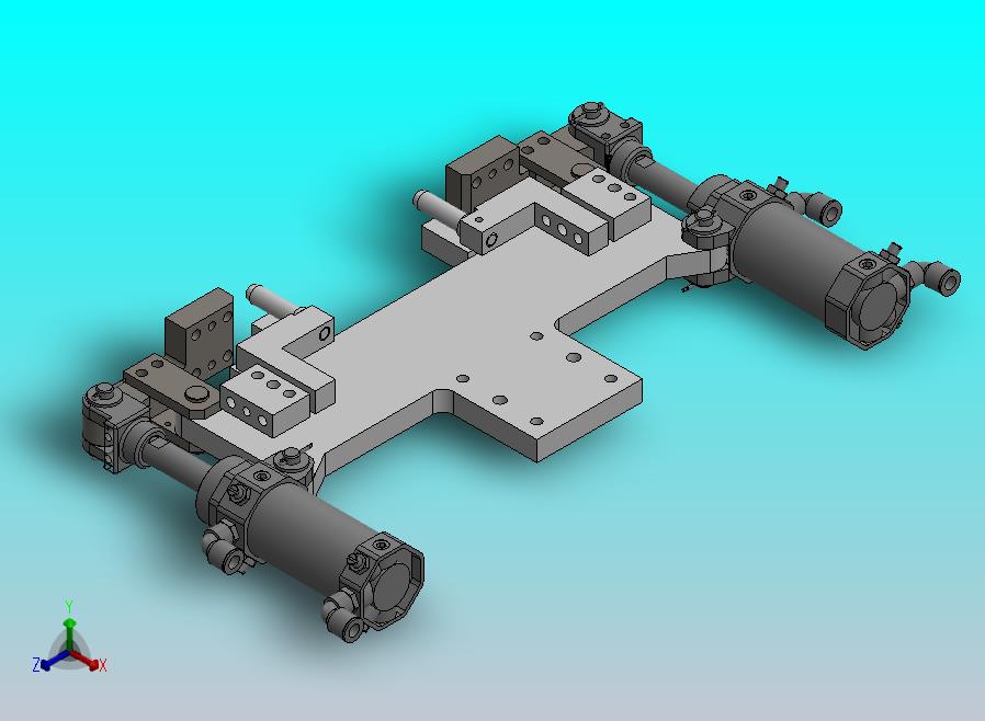 连杆原理的压紧机构