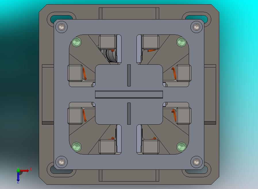 楔块的张紧机构