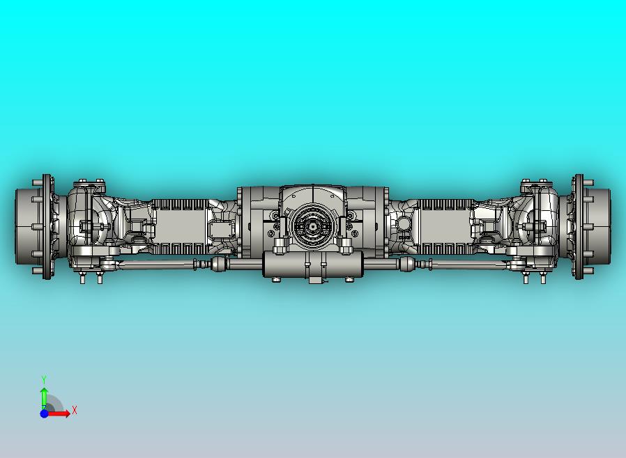 前转向驱动桥CA389891S