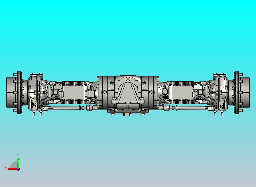 前转向驱动桥CA389891S