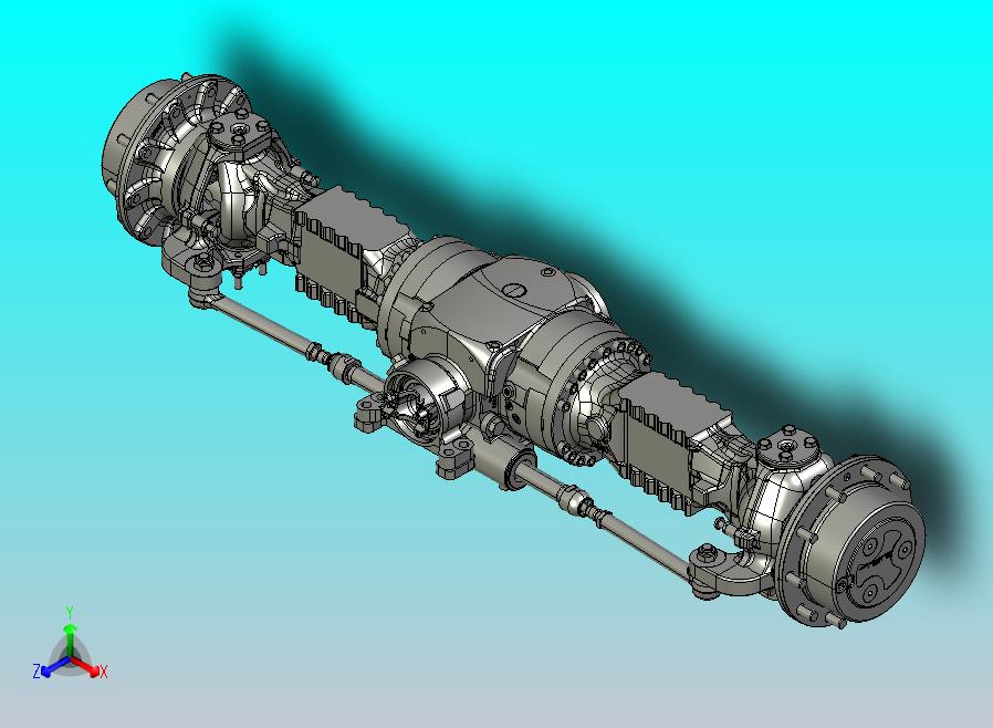 前转向驱动桥CA389891S