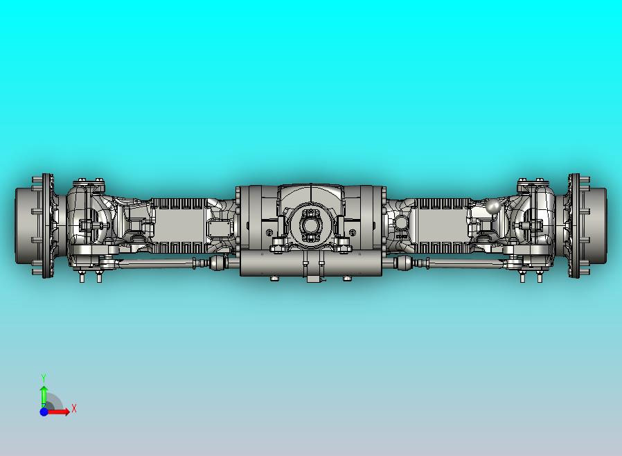 后转向驱动桥CA359099S