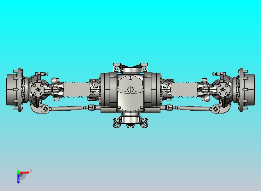 后转向驱动桥CA359099S