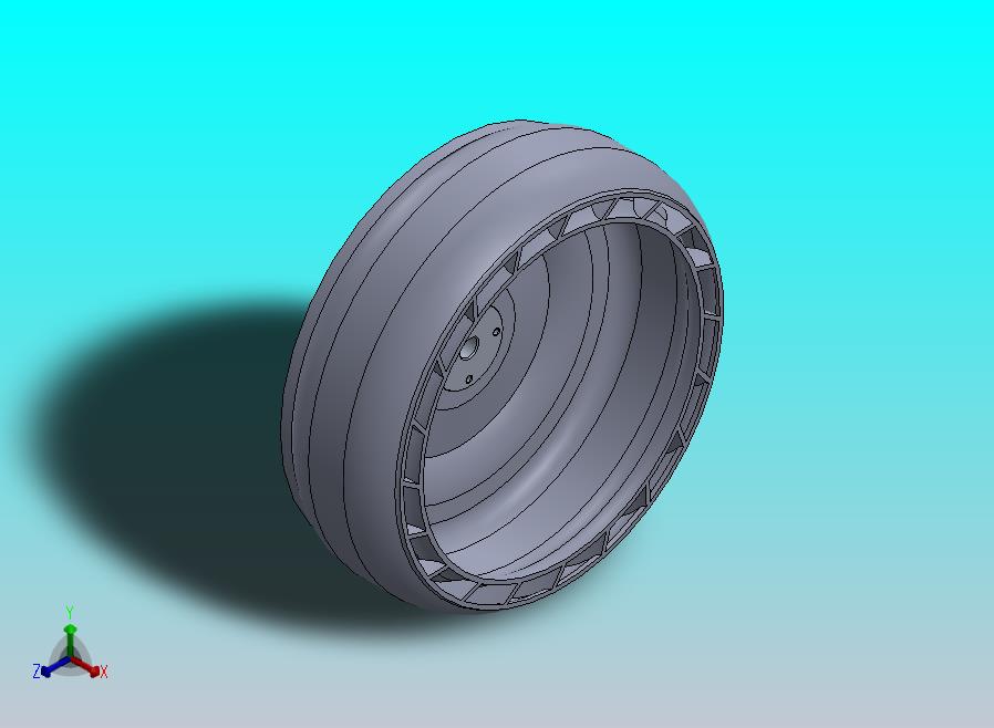 3D打印11英寸风扇