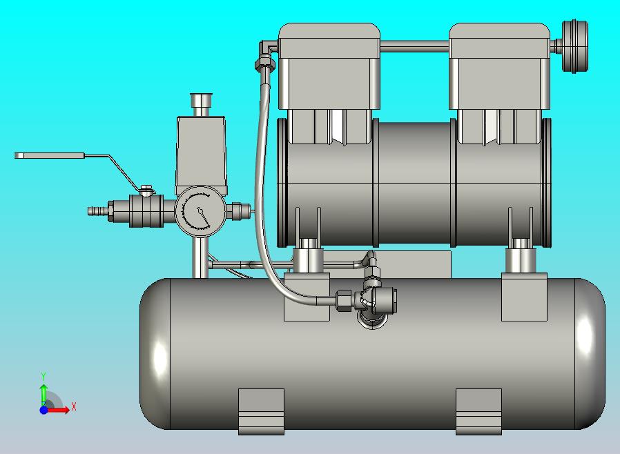 9L 无油静音空气压缩机