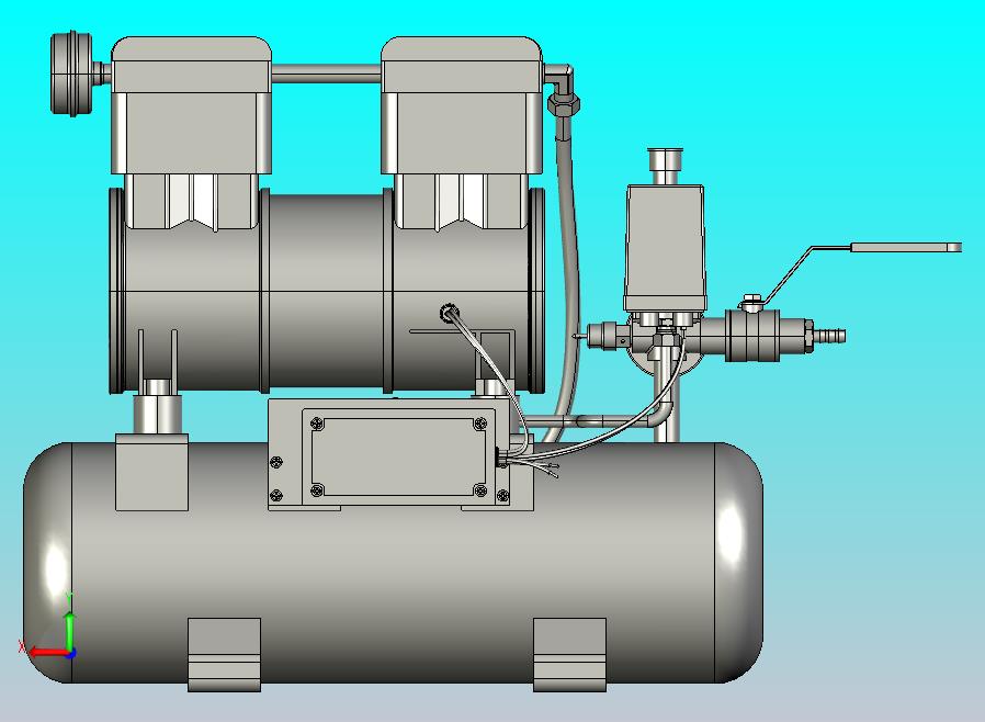 9L 无油静音空气压缩机