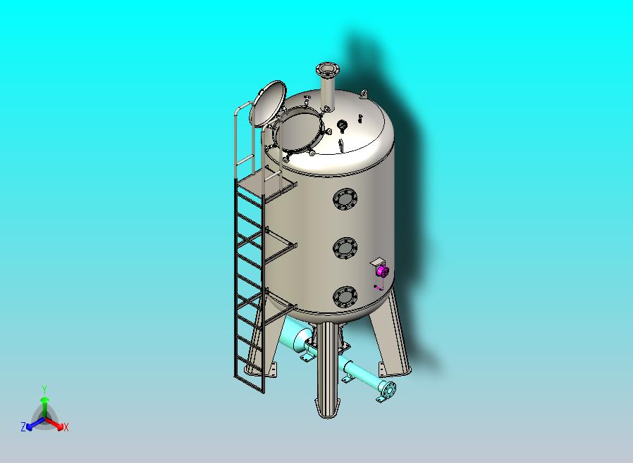 4000L化学沉降罐