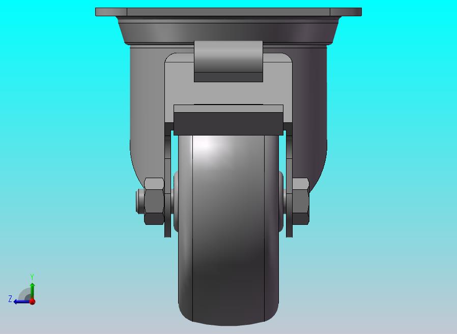 【】脚轮万向轮带刹车