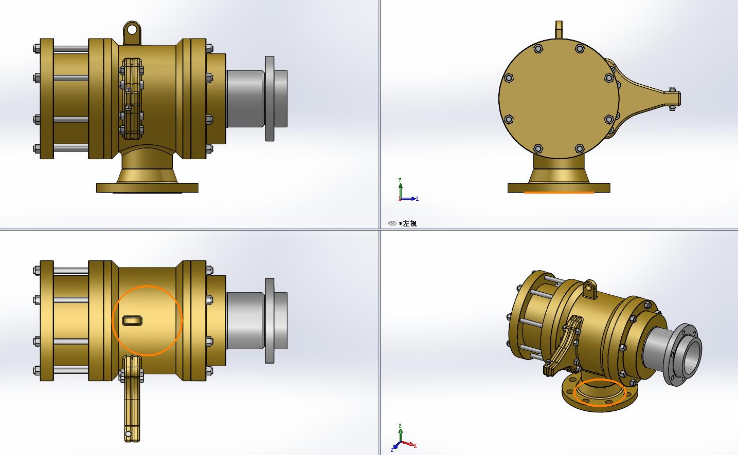 【】4种 旋转接头HWA1(DN125~300)