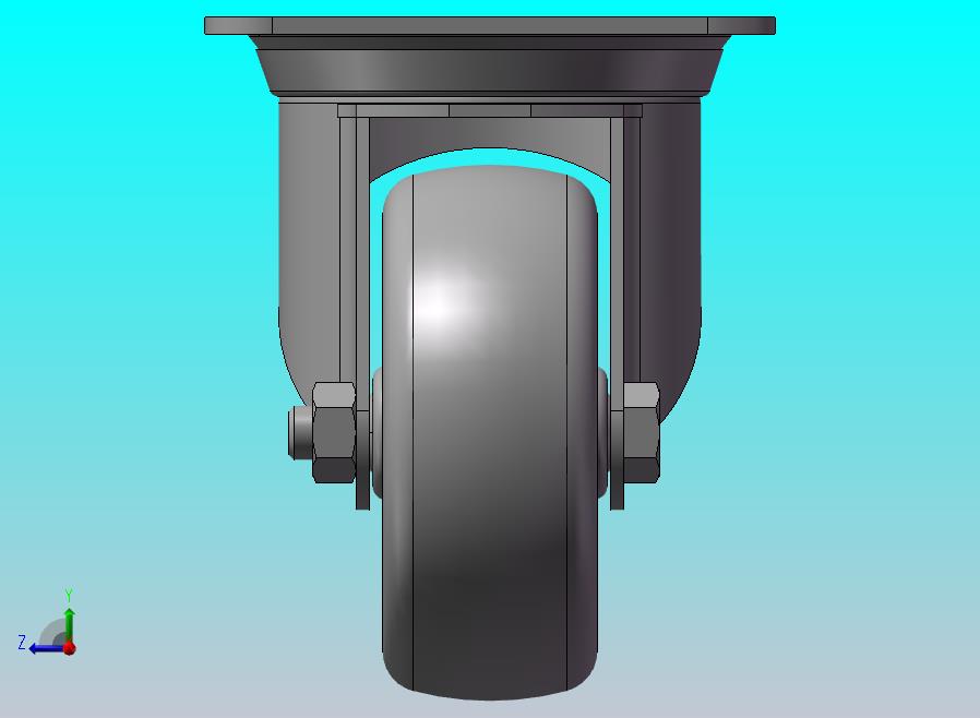 【】脚轮万向轮不带刹车