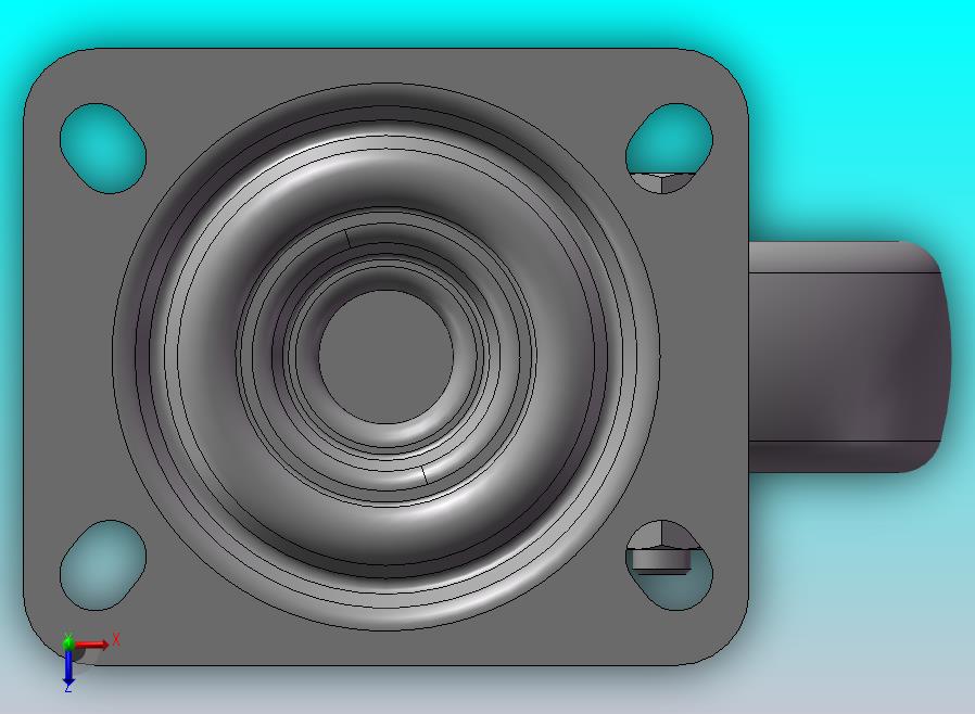 【】脚轮万向轮不带刹车