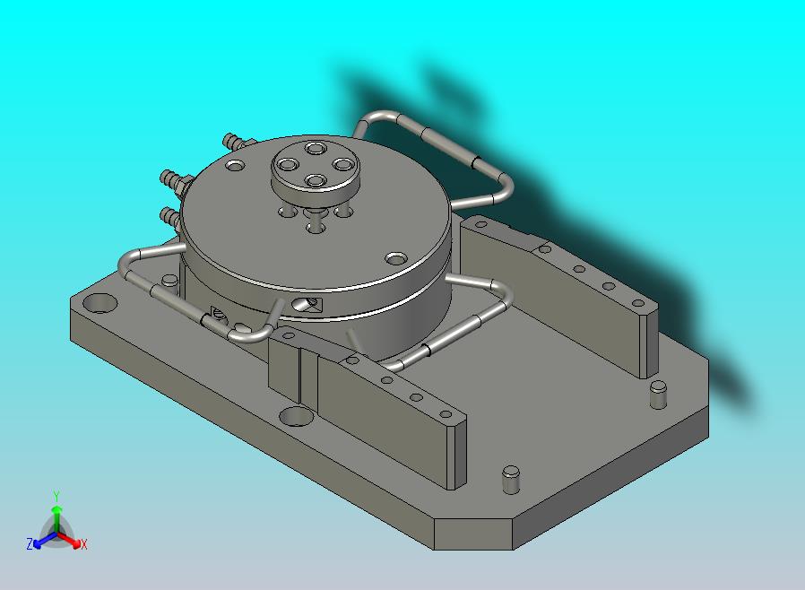 单齿轮加工模具