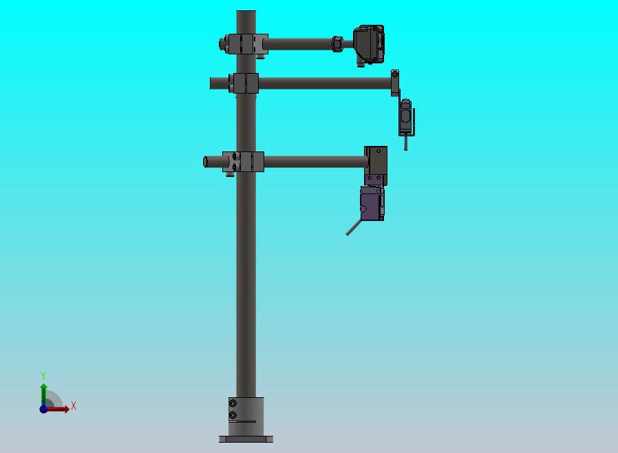 光电传感器调节支架