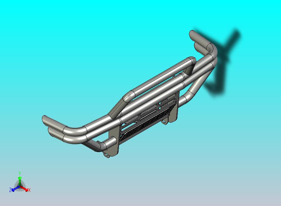 丰田Hilux SFA_IFS前保险杠替换件（1989-2004）