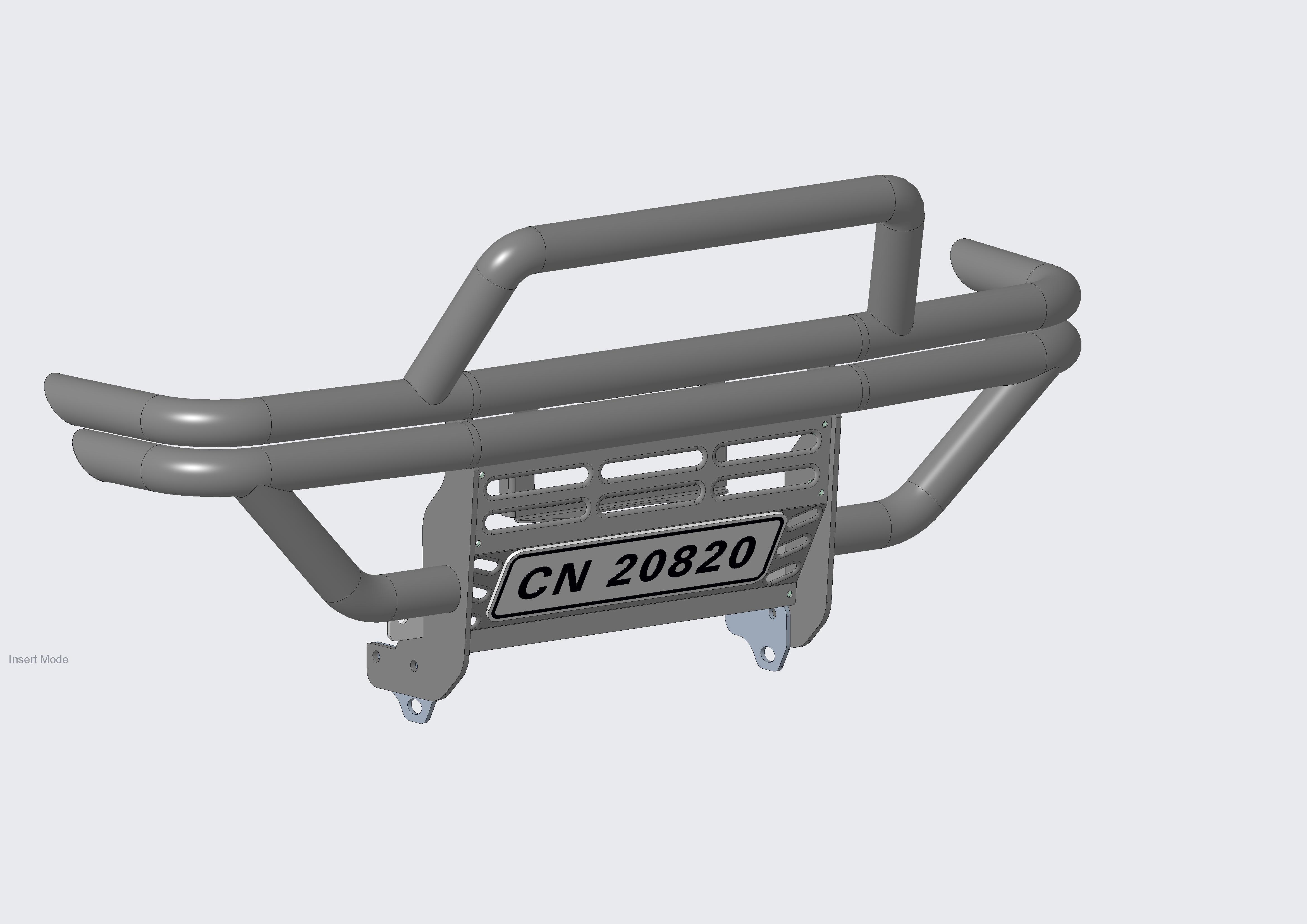 丰田Hilux SFA_IFS前保险杠替换件（1989-2004）