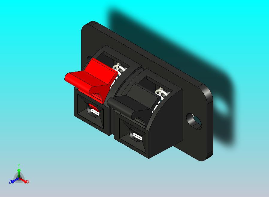 扬声器弹簧端子座