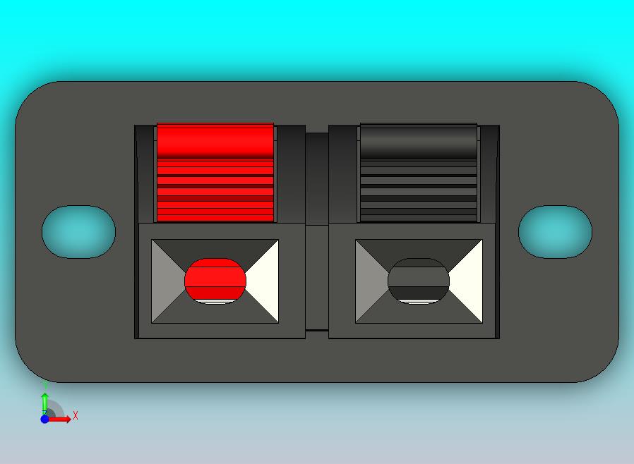 扬声器弹簧端子座