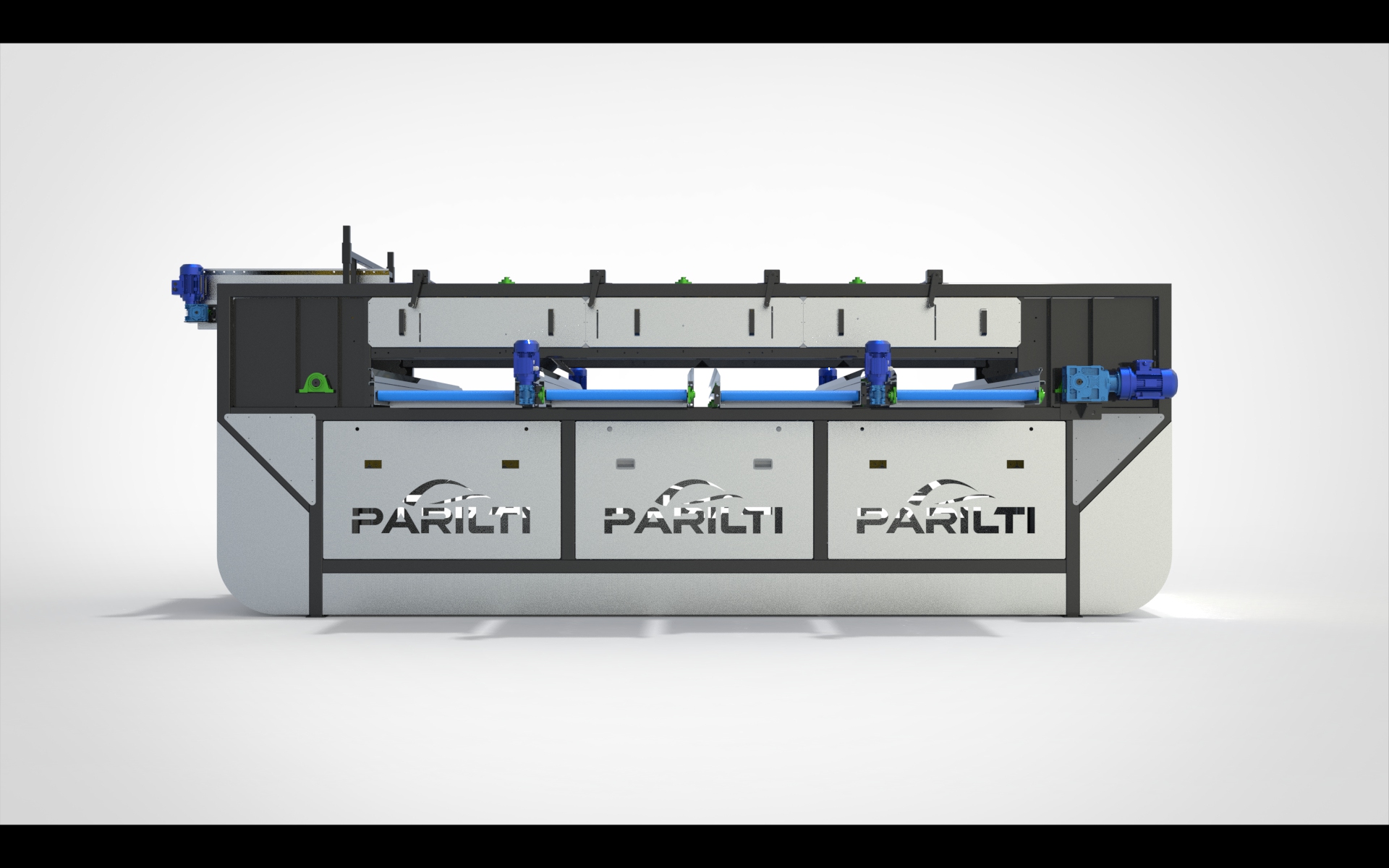 模块化多车道输送机