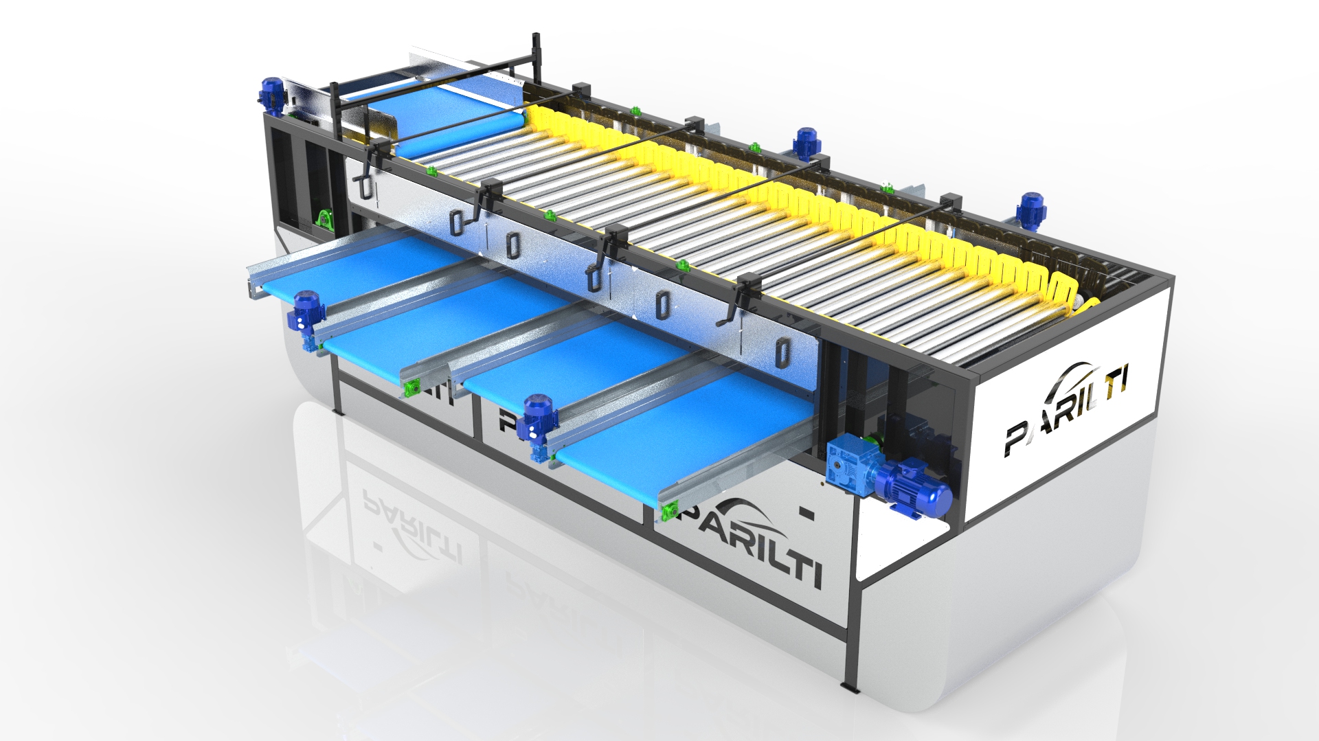 模块化多车道输送机