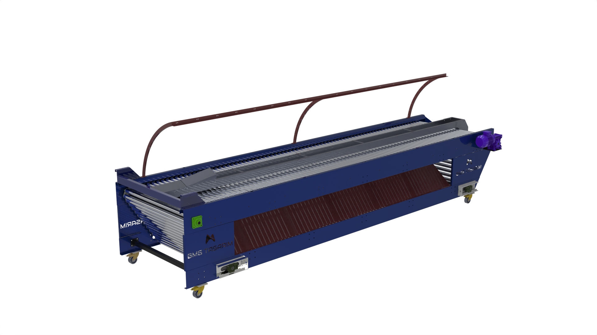 模块化滚筒输送机系统