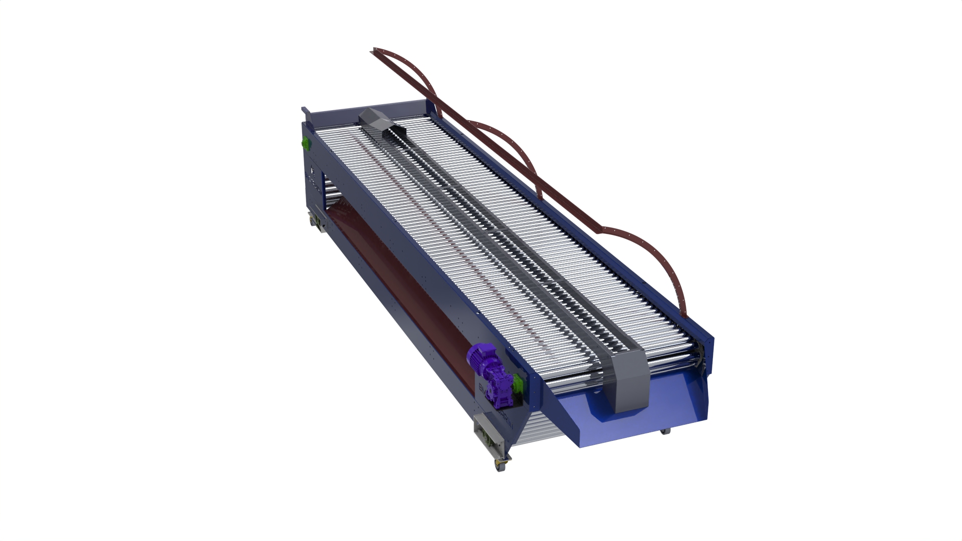 模块化滚筒输送机系统