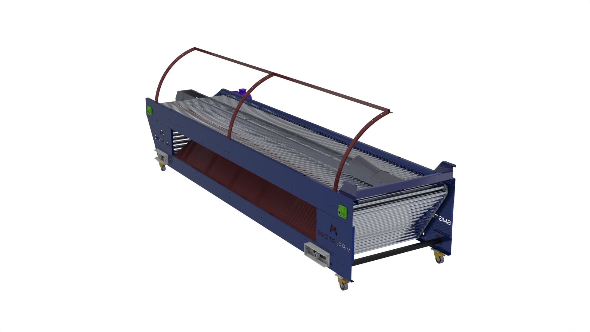 模块化滚筒输送机系统