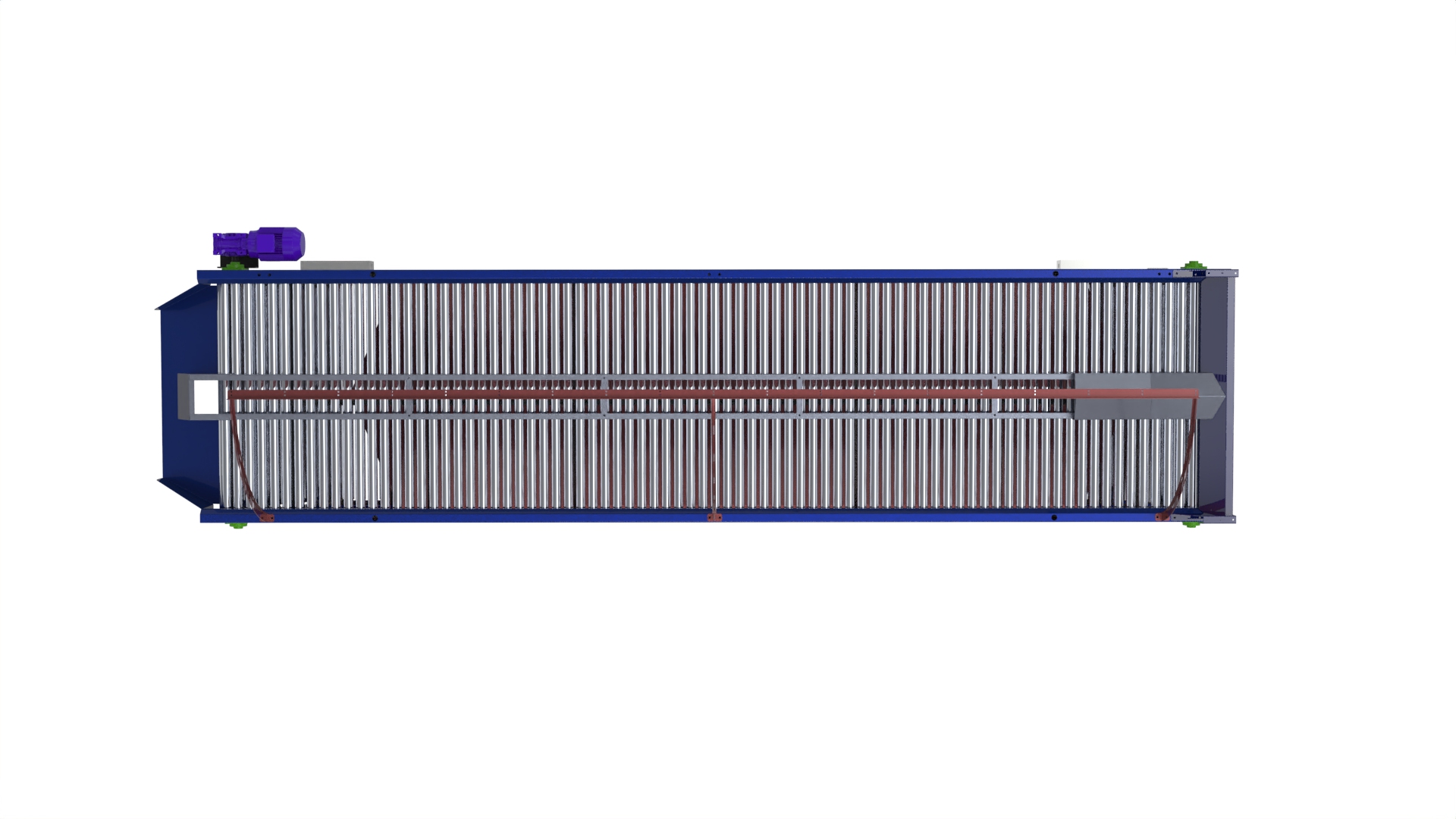 模块化滚筒输送机系统